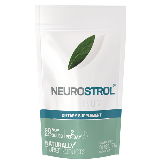 Neurostrol Platinum 60 capsules pack, front