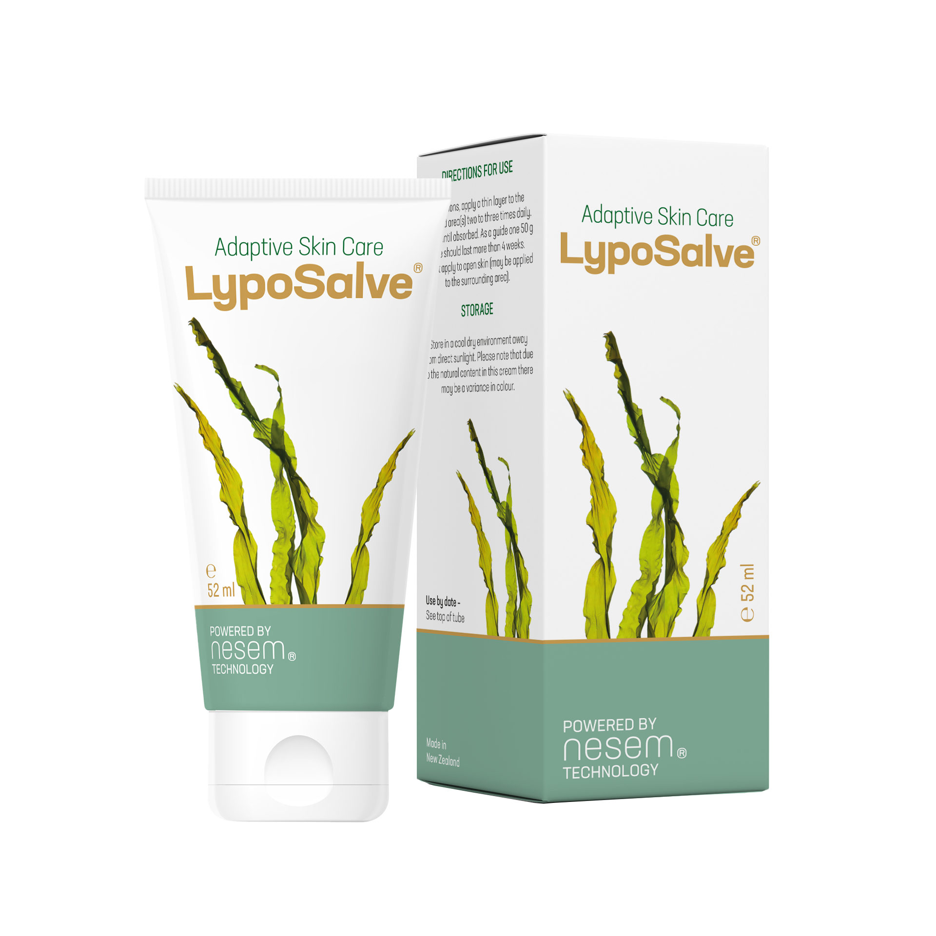 Lyposalve Cream 50g topical salvestrols cream, tube and box