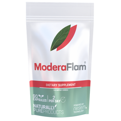 Moderaflam capsules pack, front