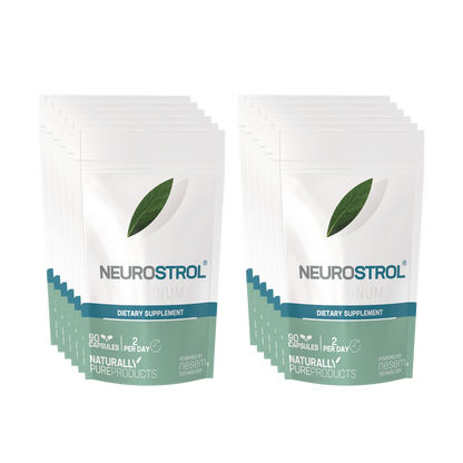 Neurostrol Platinum 60 Bundle: 12 packs of Neurostrol Platinum capsules